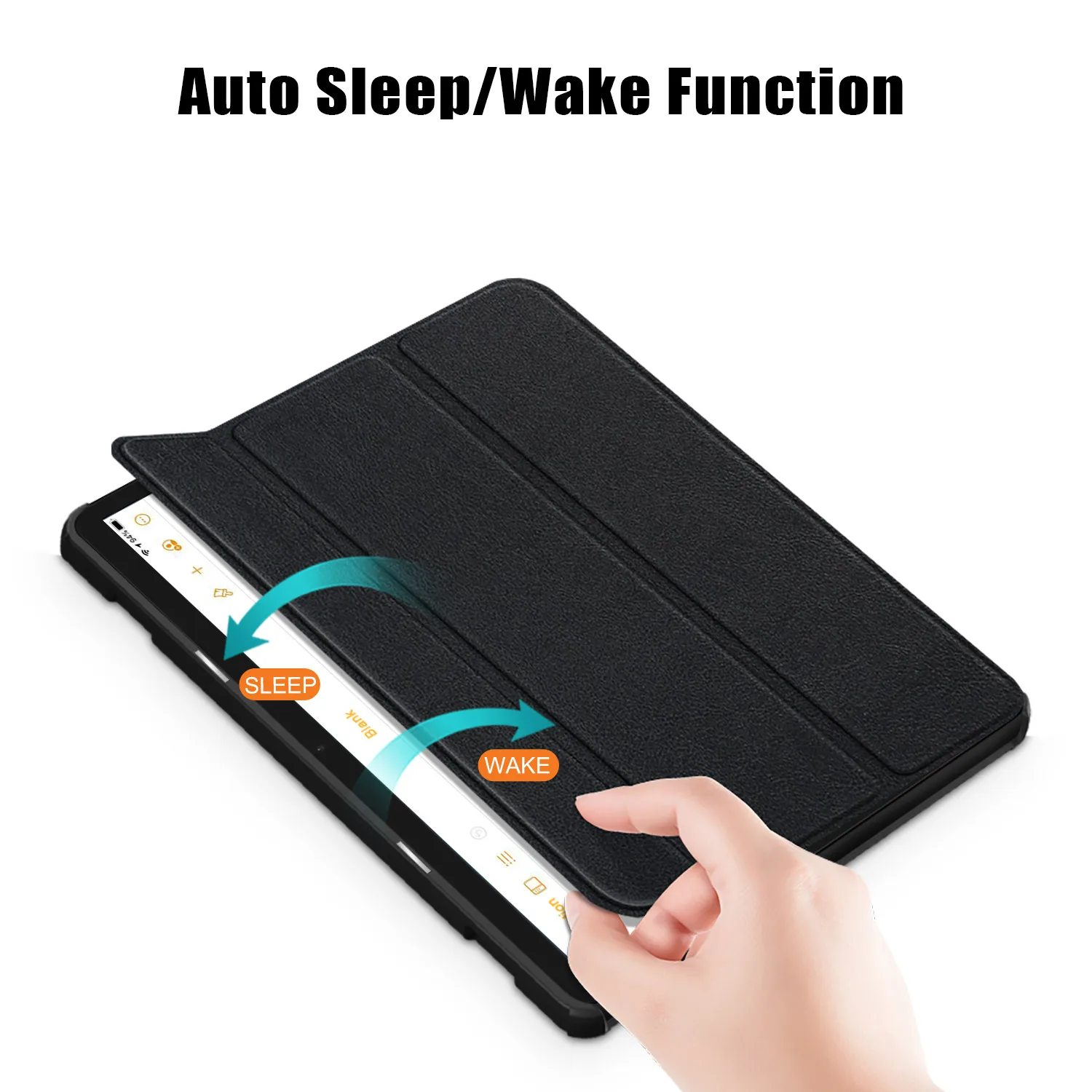 Tablet Case for Amazon Fire HD 10 2023 Protective Cover(PU Leather Material,ultra Slim,Shockproof)