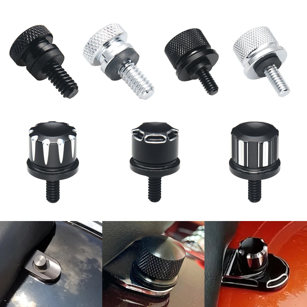 

Motorcycle Accessories Rear Fender Seat Bolt Screw For Harley Touring Road King Street Glide Softail Dyna Sportster XL 1996-2023