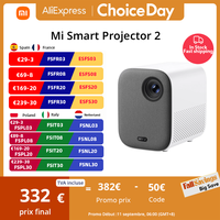 Global Version Mi Smart Projector 2 Multi-Angle Auto-Keystone Correction Clear 1080p Images Certified Android TV