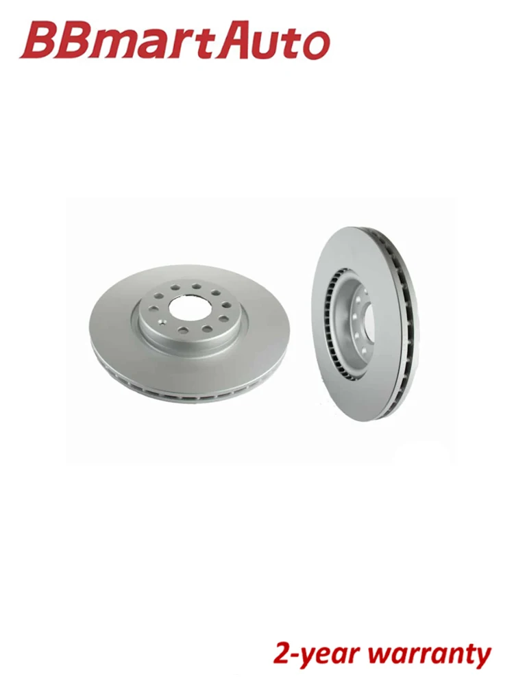 5Q0615301F BBmart auto parts 2pcs Volkswagen Passat Tiguan CC OE5Q0615301F front brake disc