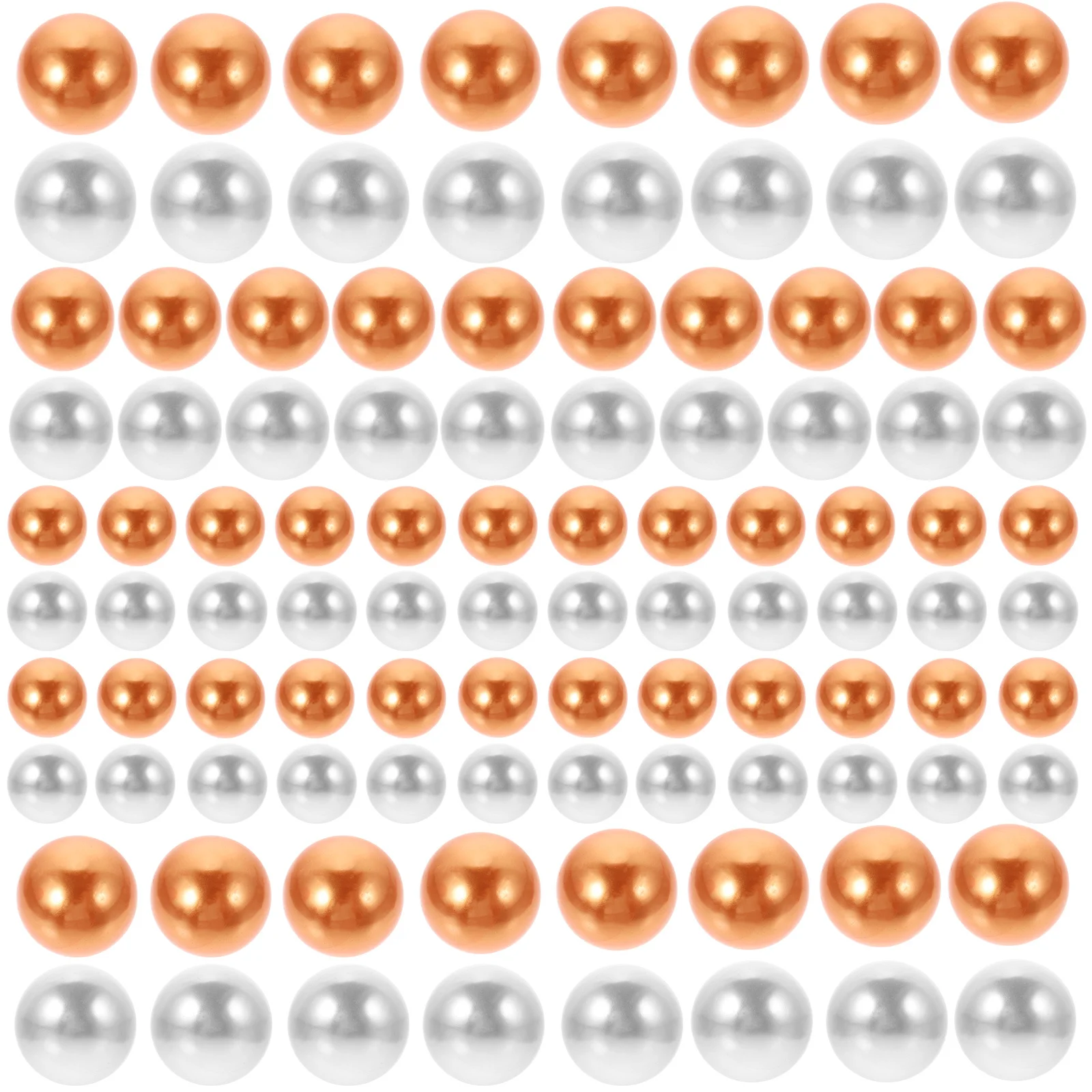 400 قطعة مزهرية من اللؤلؤ الصناعي حشو لا ثقب العائمة اللؤلؤ المزيف تشكيلة زهور زينة الزفاف محور زهرية ديكور #5