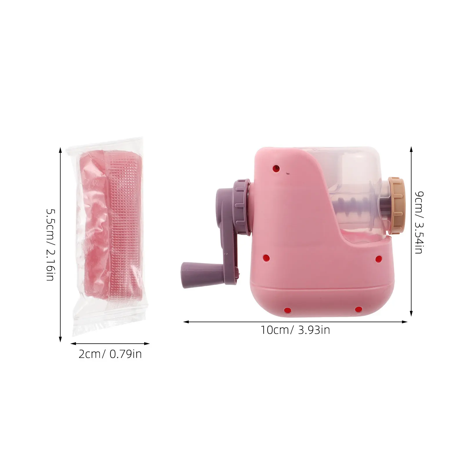 Clay DIY Crafts Noodle Extruder Food Modeling Pretend Toys Maker Play Crafting Machine Dough Spaghetti for