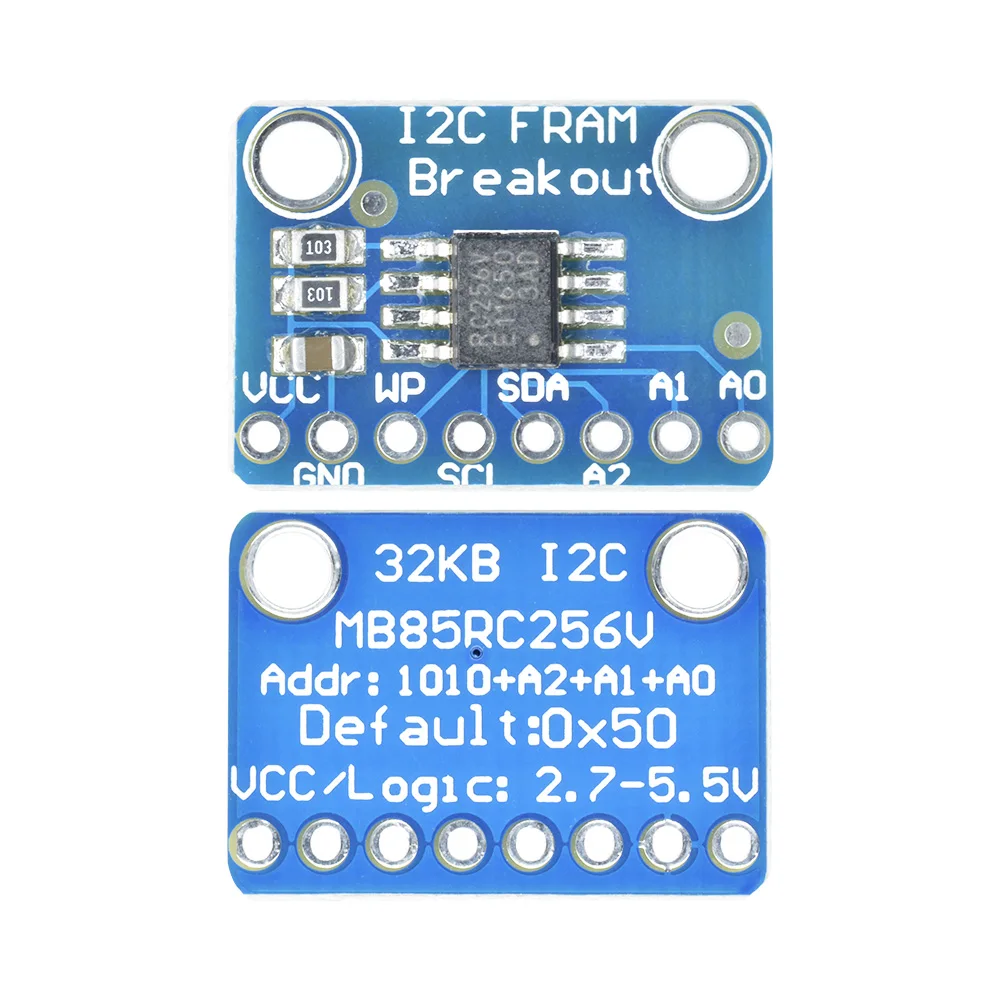 MB85RC256V I2C Alat Pengembangan IC Memori Non-Volatil Modul Sensor Kontrol Penerbangan Untuk Pencatat Data Daya Rendah dan Data Berbuffer