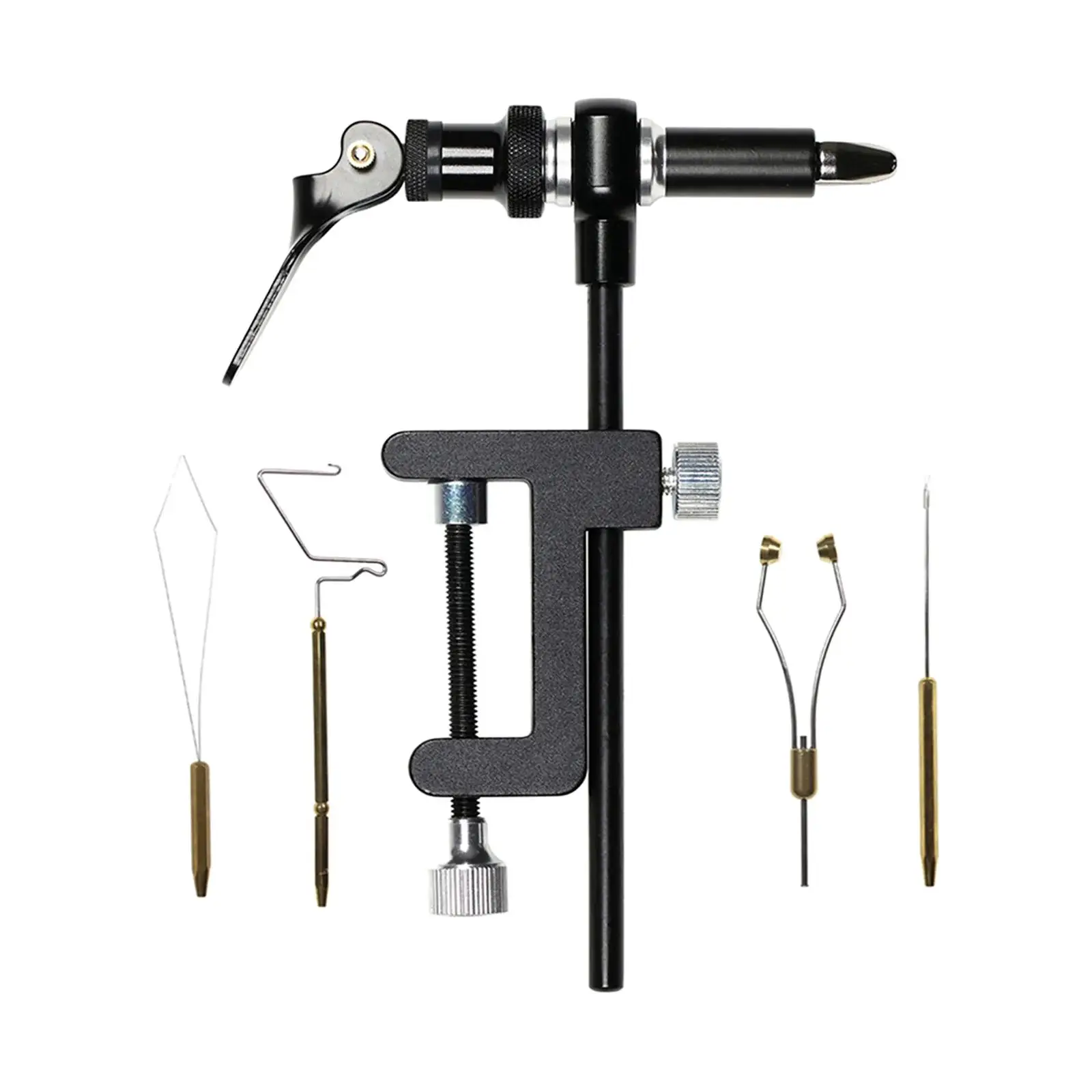 

Rotary Fly Tying Vise Device Easy to Use Adjustable Lure Making Making Tools