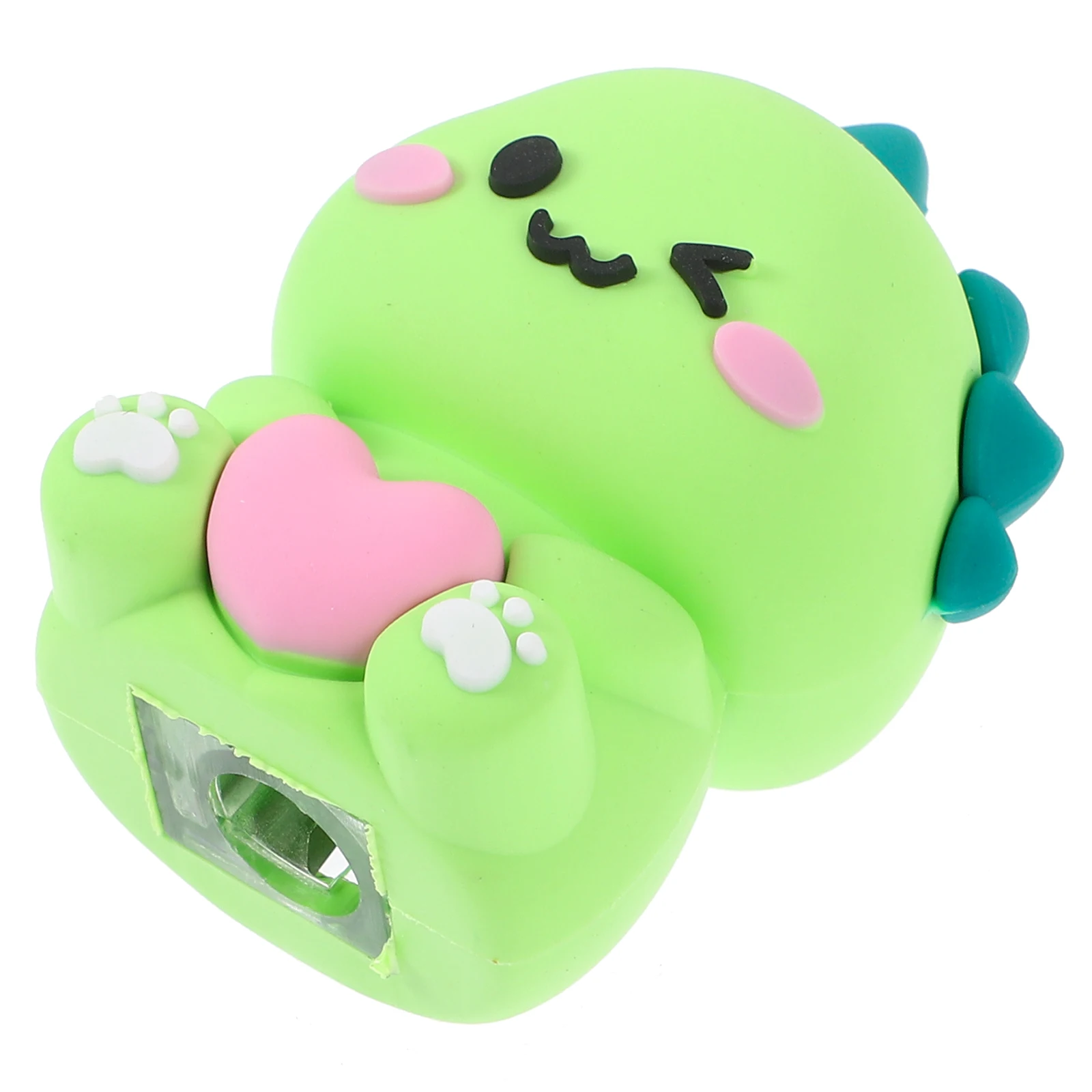 Cute Cartoon Dinosaur Handheld Pencils Sharpener Small Portable Decorative Sharpener for Home Office Gift