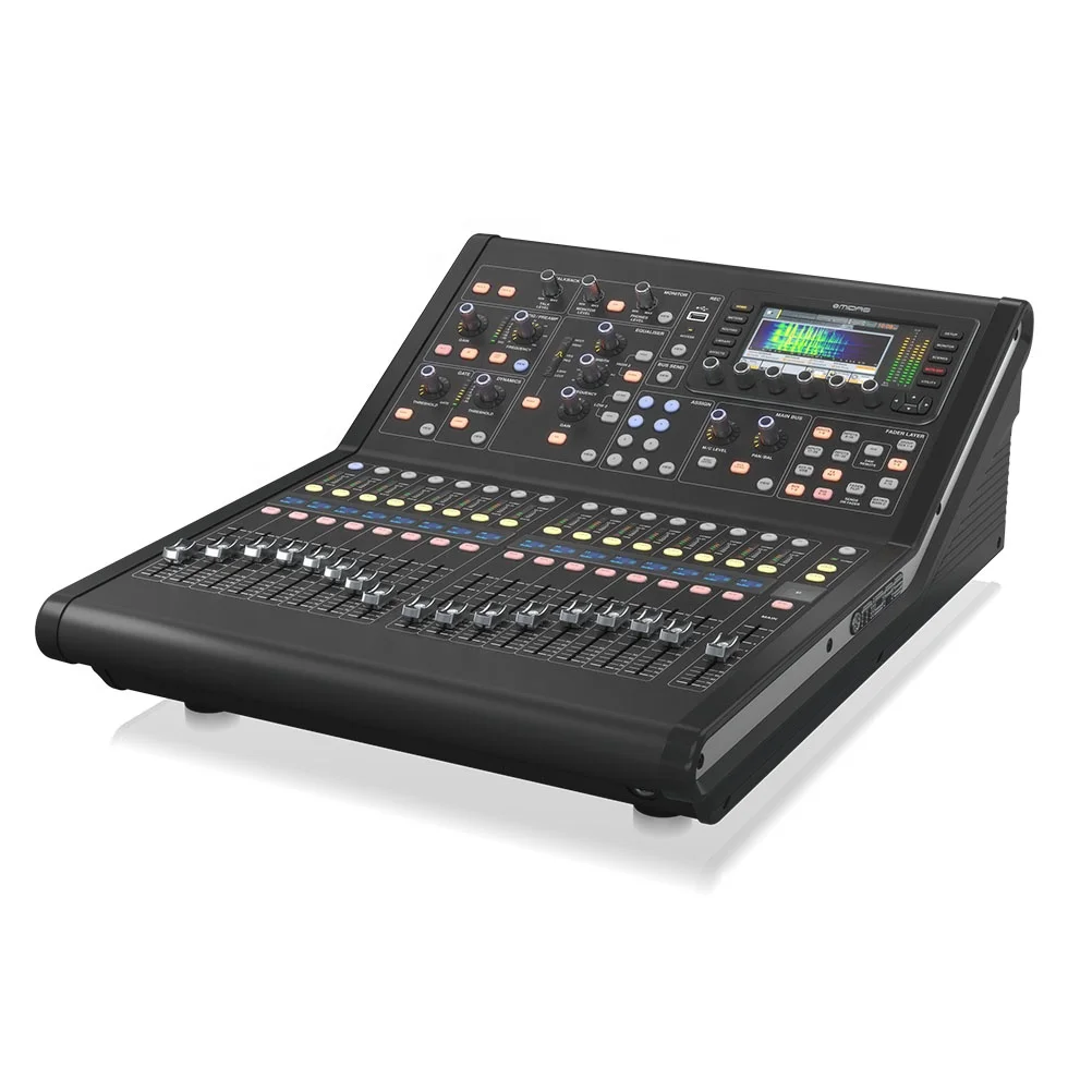 Mezclador Digital en vivo Midas M32R de 40 canales con 16 preamplificadores Midas, consola Digital, sistema Pa, equipo de música