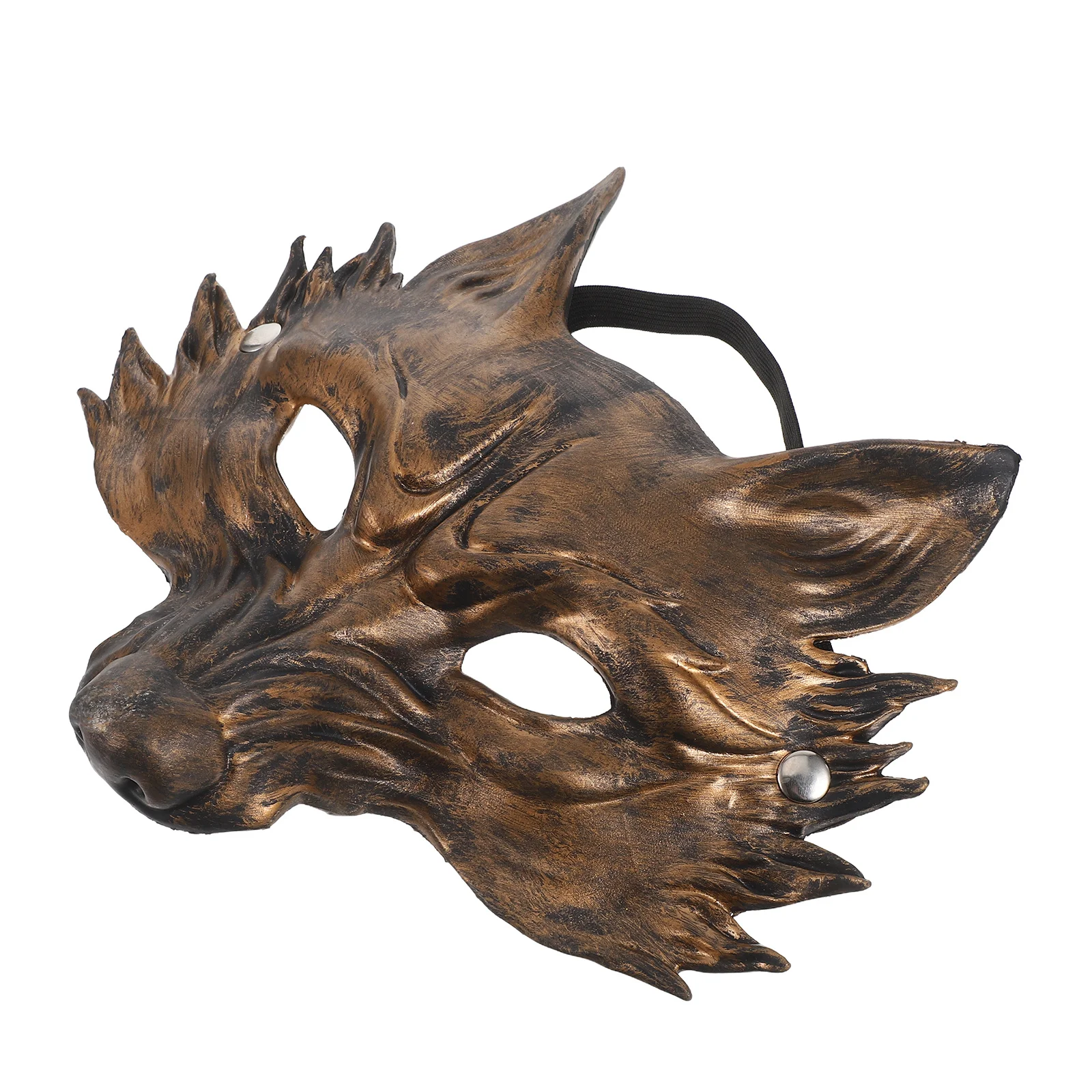 Realistisch Fox Masker Halloween Kostuum Accessoire Half Gezicht Maskerade Cosplay Carnaval Dress-Up Prop