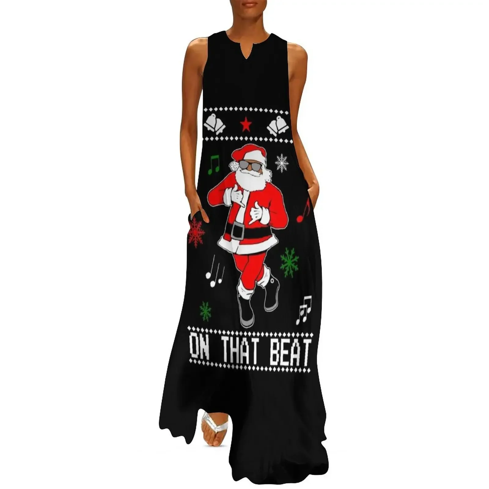 

Black Santa Ju Ju Dance Long Dress elegant and pretty women's dresses summer women's suit Summer women's clothing Dress