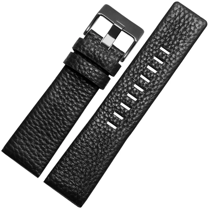 Genuine Leather Watch Strap for Diesel Dz4343 Dz1657 Dz4323 Waterproof Sweat-Proof Women Watchband Accessories 22 24 26 28 30mm