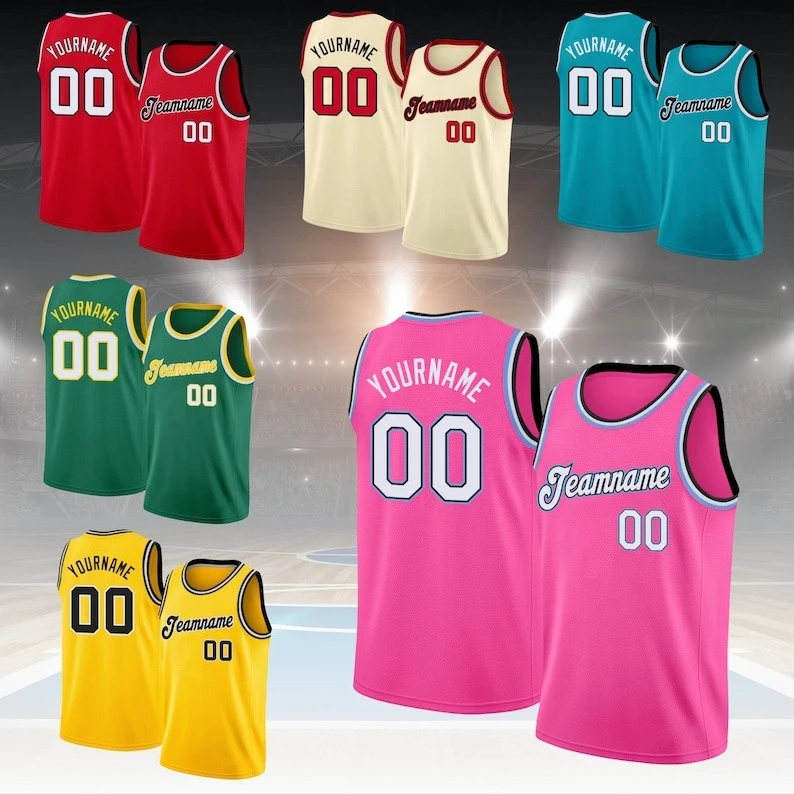 

Custom Basketball Jersey Team Name & Number, Basketball Jersey Team, Game Day Outfit,for Basketball Fan Lovers Players