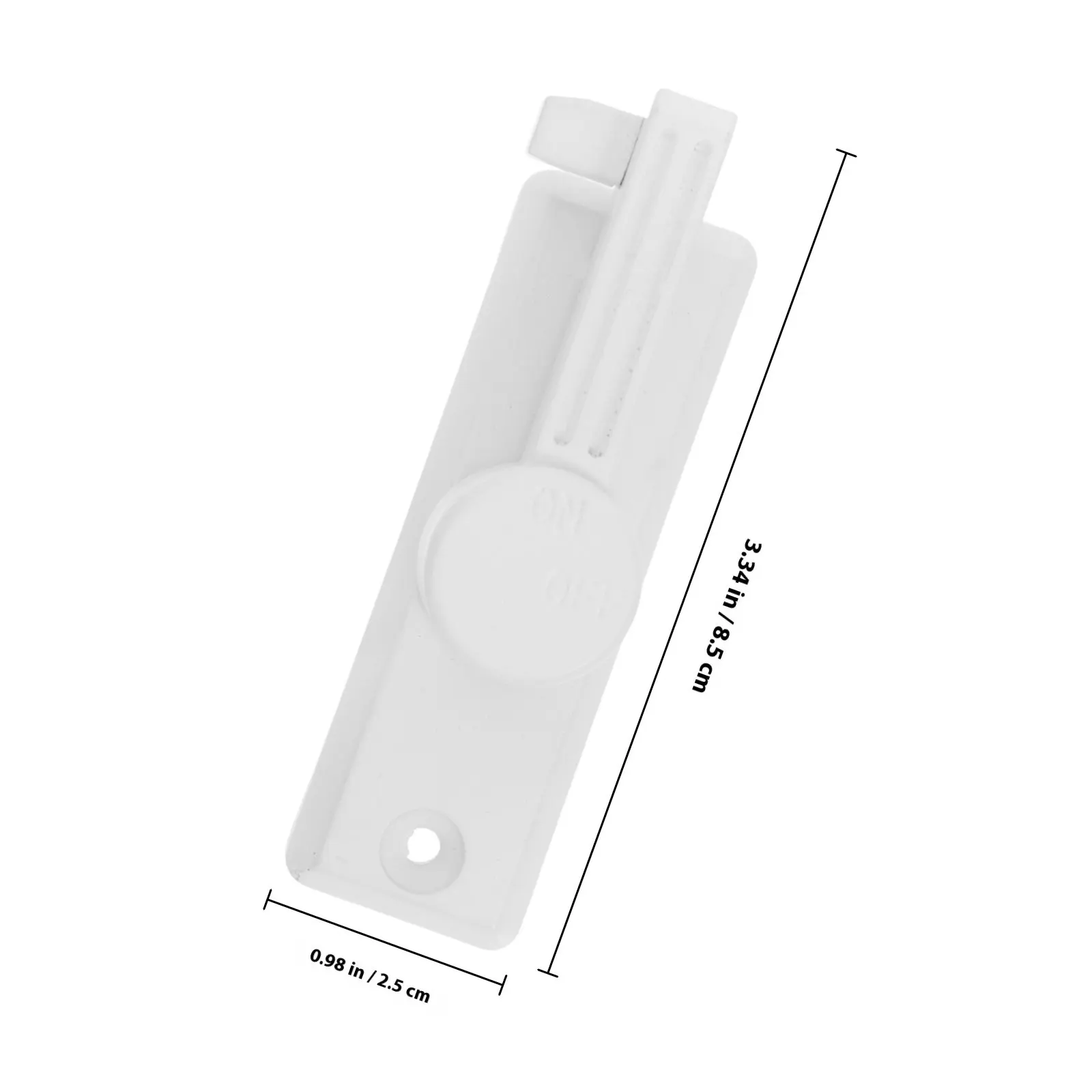 Barn Door Latch Lock Heavy Duty Zinc Alloy Sliding Pocket Door Security Hardware for Bathroom Garage Smooth