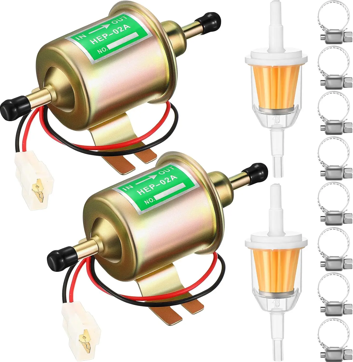 2Pcs Electric Fuel …