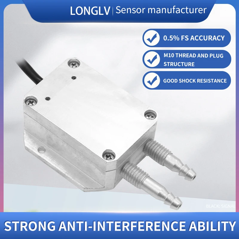 Longlv ptl802f Differenz druckt rans mitter, hochpräziser Überdruck-und Unterdruck-Mikro differenz druck