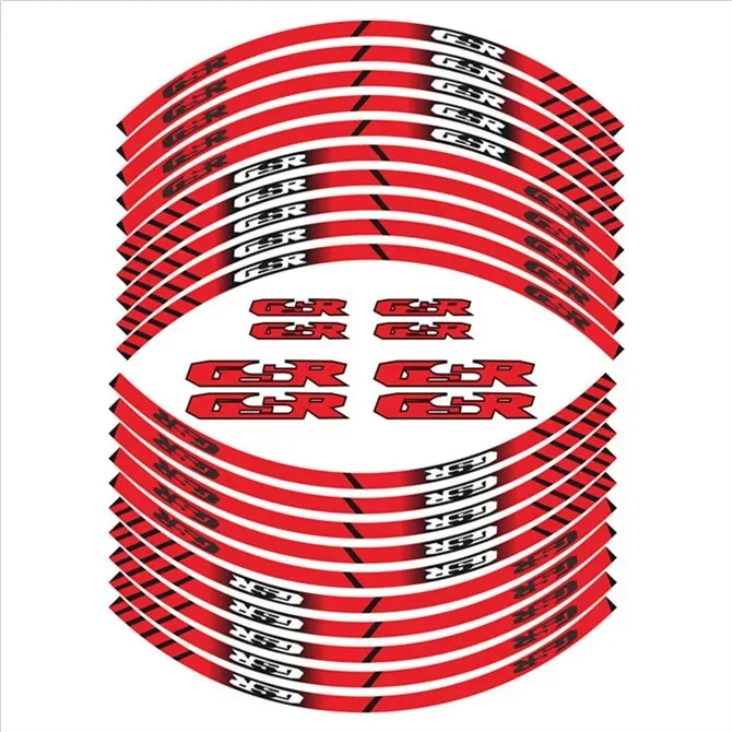 FOR SUZUKI GSR 125 250 600 750 All Motorcycle Parts Contour Wheel Decoration Decal Sticker - C