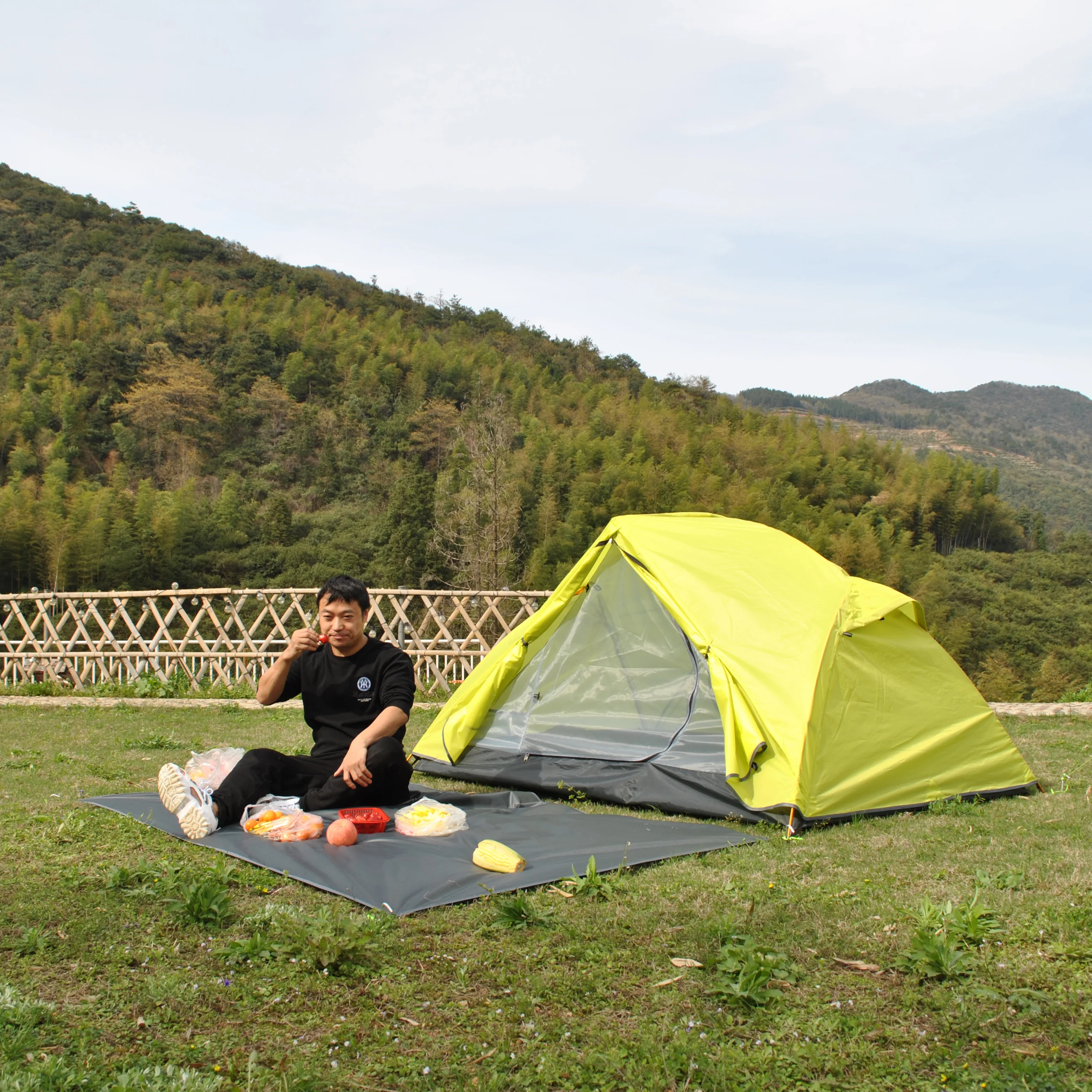 Ultralight Hiking Tent 4 Season Camping Tent,Waterproof  2 Person tent, Aluminum Poles, Come with footprint