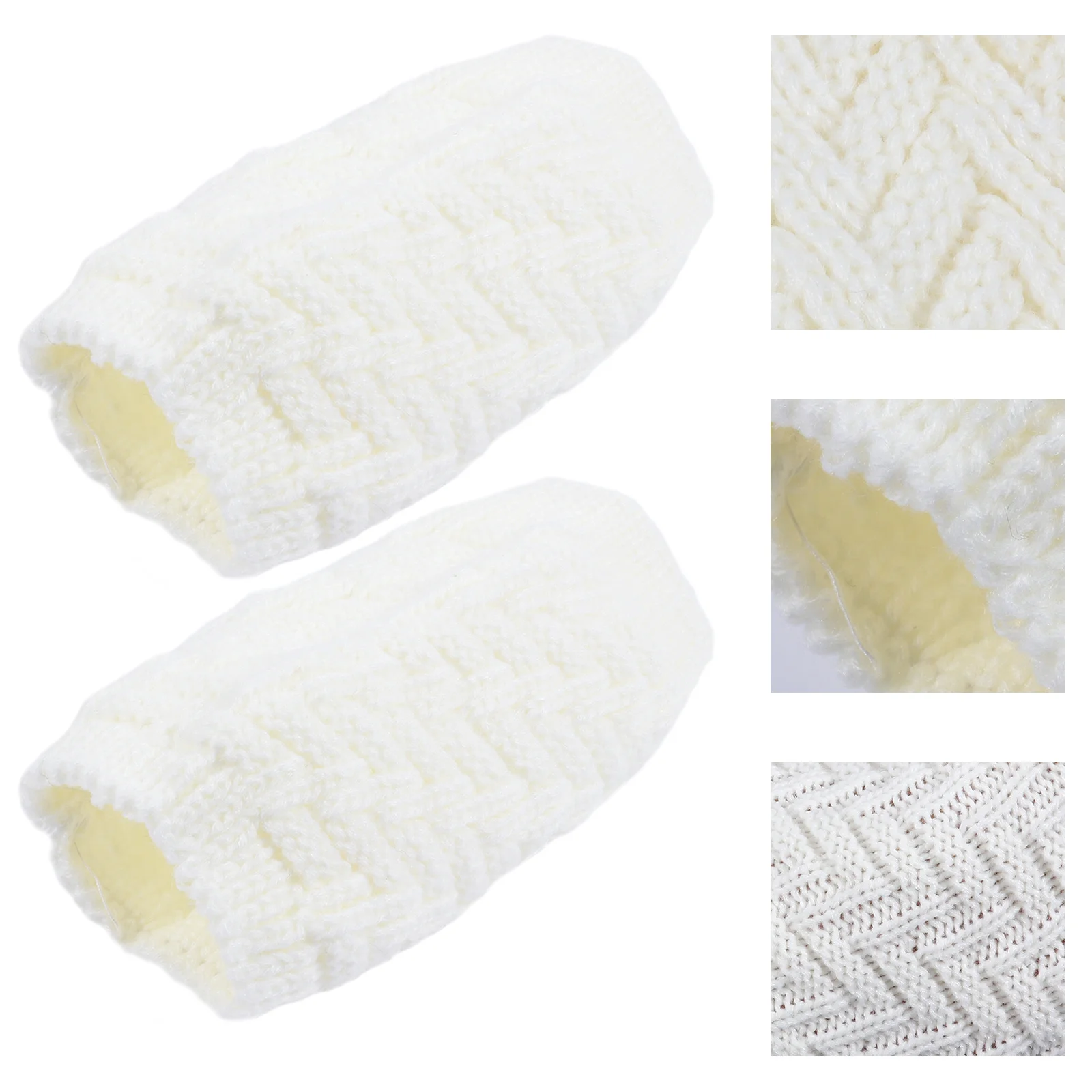 

1Pair Non-Slip Knee Sleeve High End Material Protective Warmth Delivery Quick Drying Fitness Knitting Knee Sleeve