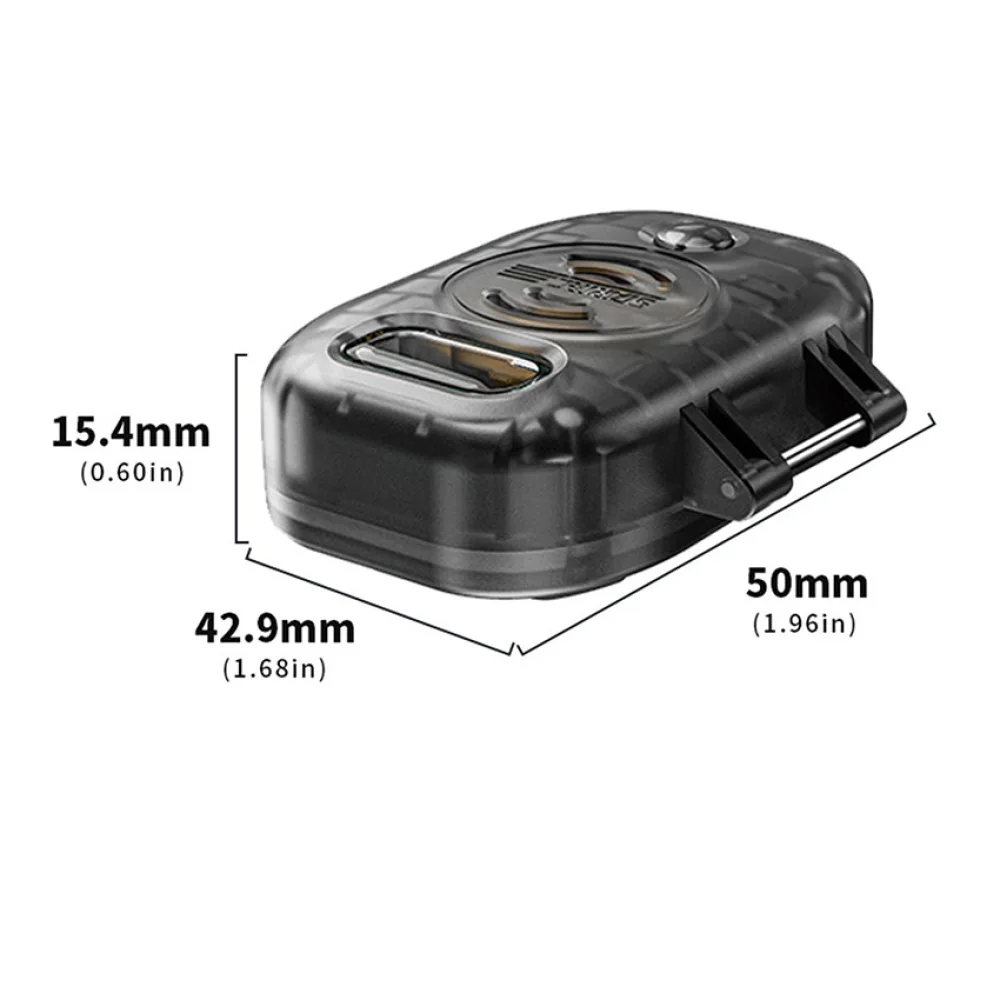 STARTRC 1pc Universal V2 Drone Flashing Alarm Tracker Buzzer Sound Warning Light Strobe Alarm For Air/ Mavic/ Avata/ Mini Series