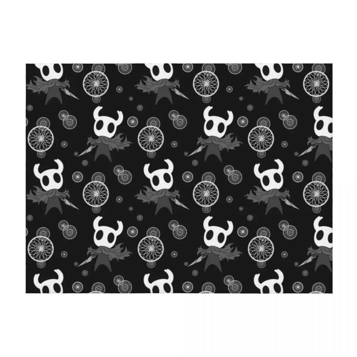 

Hollow Knight pattern Throw Blanket Bed Fashionable Softest bed plaid Blankets