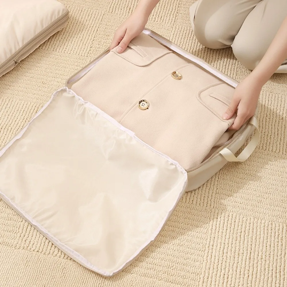 

4pcs/set Large Capacity Luggage Compartment Packing Bag Multifunctional Lightweight Travel Storage Bag Cloth Separate