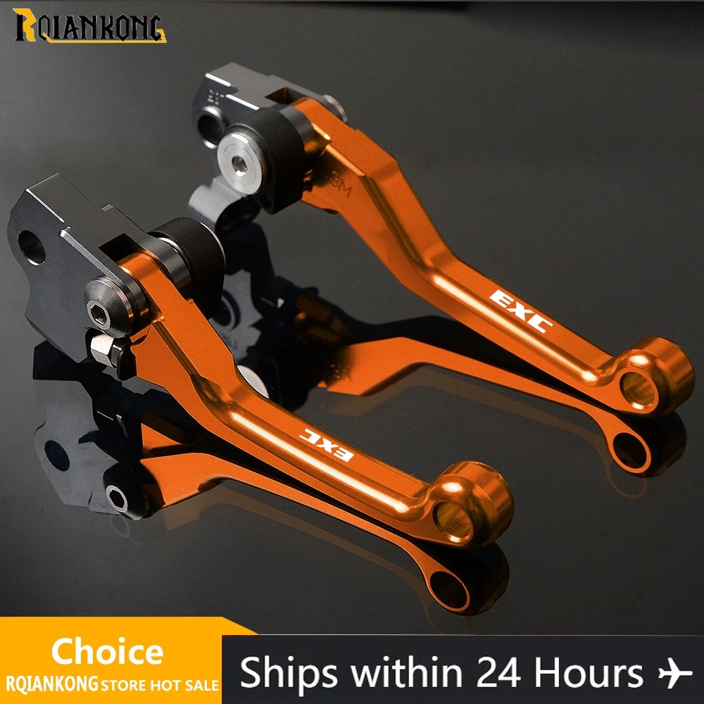 Motocross Dirt Bike Pit Brake Clutch Levers For KTM 125 200 250 300 400 450 500 530 EXC 2013 2012 2011 2010 2009 2008 2007 2006