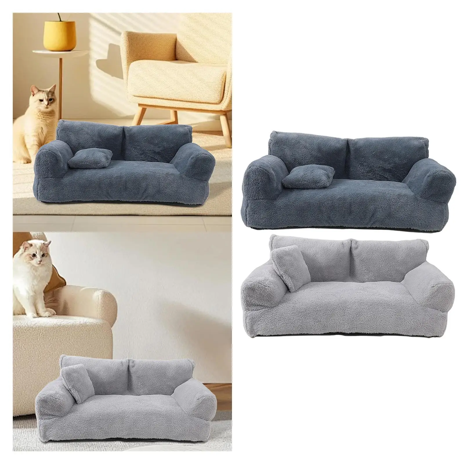 Sillita reclinable antideslizante perros gatos cómoda transpirable