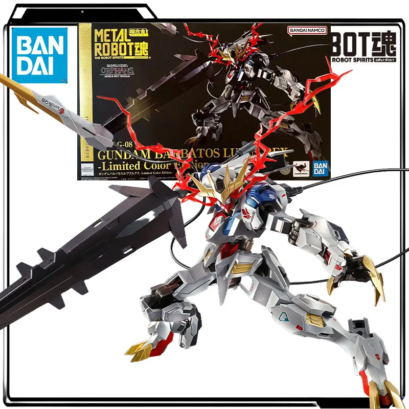 

Bandai натуральная аниме-фигурка ROBOT ASW-G-08 Barbatos Gundam Sirius Emperor Form, экшн-фигурки, игрушки для мальчиков, детский подарок, коллекционная