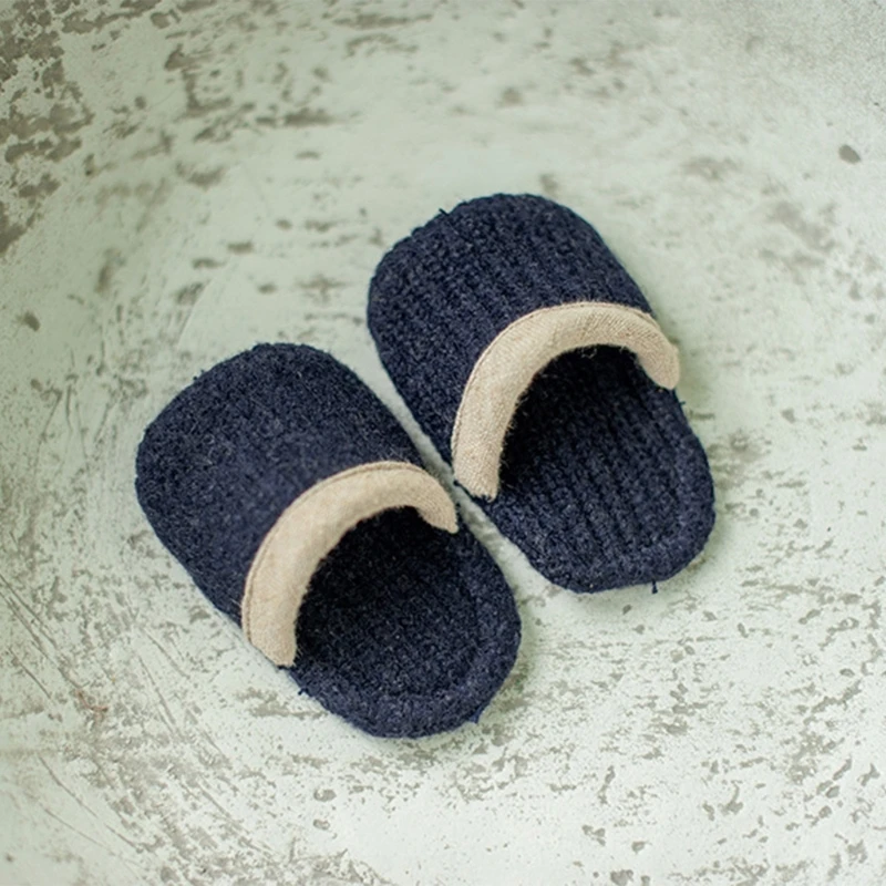 RIRI Miniature Newborn Baby Slippers Newborn Baby Girl Shoes Delightful Photography Props for Cherished Memories Gift