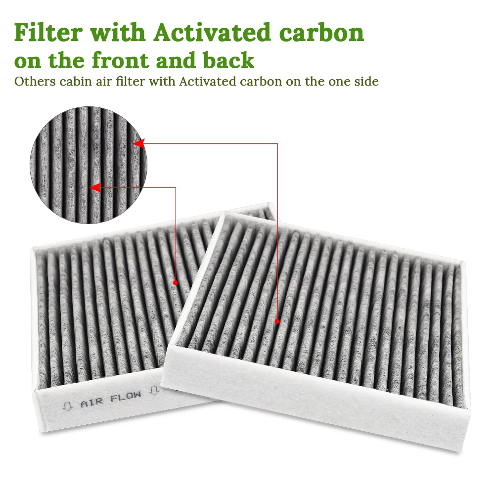 1pc Car Air Conditioning Filter For Toyota Corolla 2009-2019 Corolla iM 2017 2018 Car Cabin Pollen Air Conditioning Filter