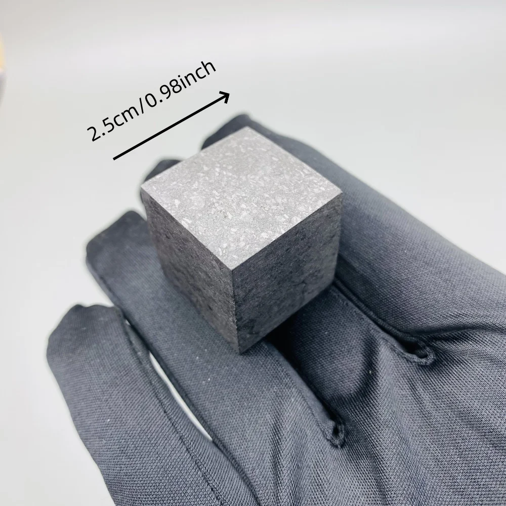 Shungite Cubes Natural Crystal Tumbled Stone Reiki Healing Energy Stones Meditation Yoga EMF Protection Black Rock Cleansing view 3