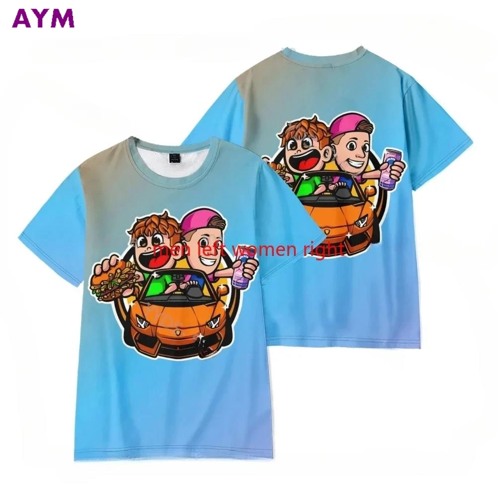 Burgerpommes T-Shirt Cartoon T Shirts for Boys Girls Tshirt Children's Clothing Kids Clothes Icrimax Merch Graphic Tee Shirts