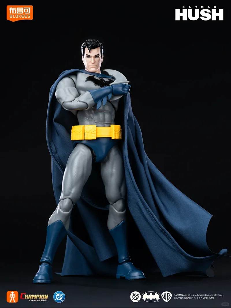 Blokees Batman Hush Catwoman Action Figure Collectible Assemble Model Desktop Decoration Toy Gift for Adult Fans