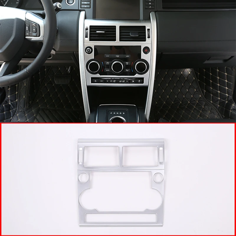 1 Pcs For Land rover Discovery Sport 2015-2018 Car Matte Silver ABS Plastic Mode button Decoration Frame Trim Car Accessories