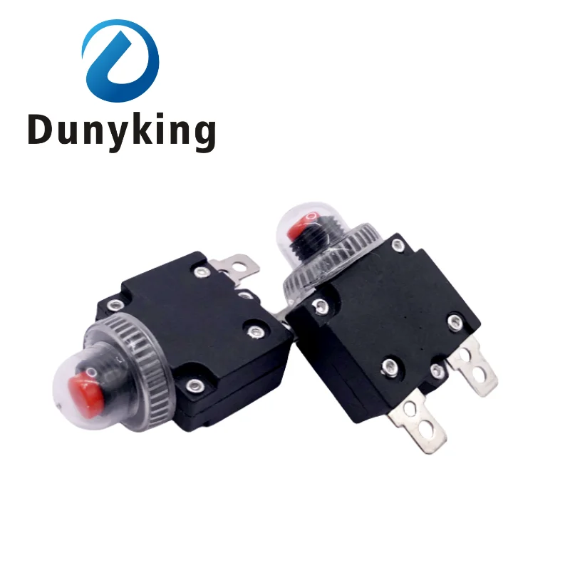 5Pcs 2A 3A 5A 6A 7A 8A 10A 15A 20A 25A 30A Circuit Breaker Overload Protector Switch Fuse Waterproof Cap