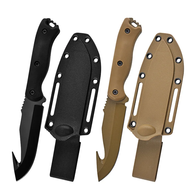 Outdoor Knife Portable High Hardness Portable Outdoor Camping Small Straight Knife