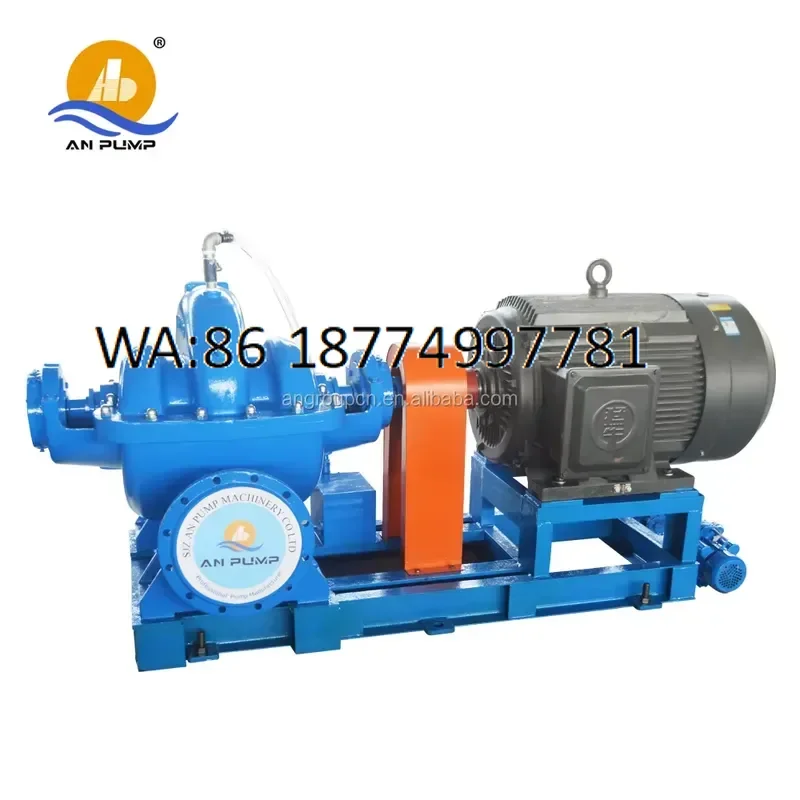 custom for Single Stage Double Volute Axially Split Centrifugal Water Pump for Lake River Field Agricultural Irrigation