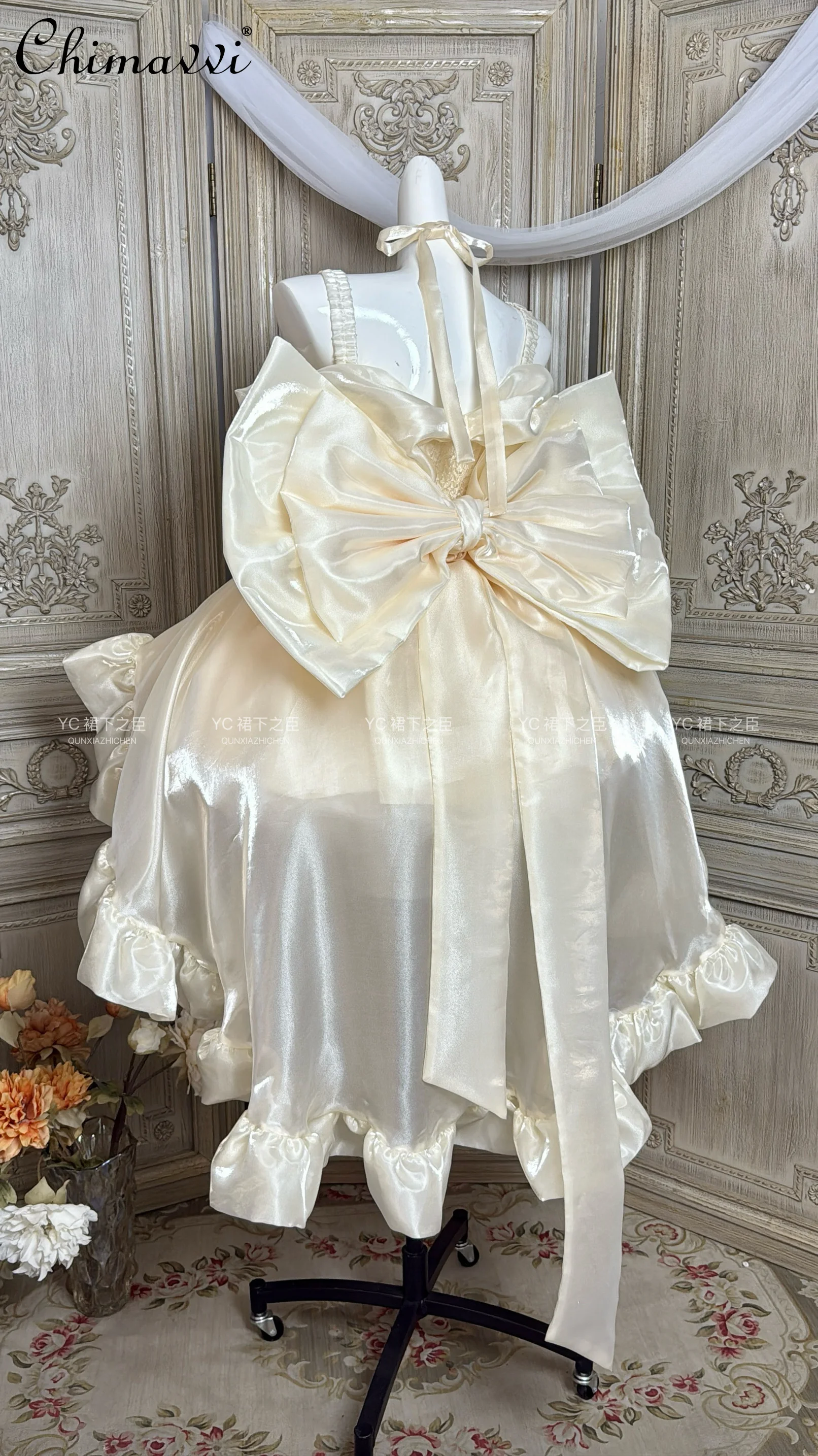 

Birthday Party Dress High-end Luxury Adult Ceremony Princess Dress Summer Super Fairy Lolita High Waist Elegant Puffy Dresses