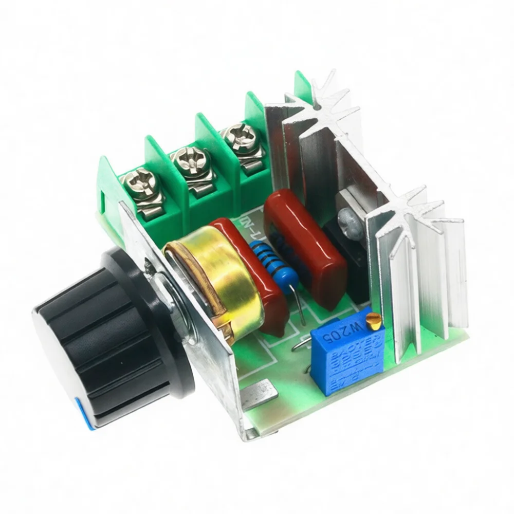 2000W AC Voltage Regulator Dimmer Speed Temperature Controller Module High Power Electronic Device Household Accessory