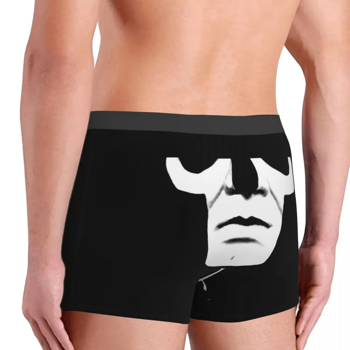 Slip Boxer da uomo senza nome Papa Emeritus Ghost Heavy Metal 1960s Punk Rock Music traspirante intimo creativo Top Print Shorts