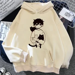 Omori hoodies women aesthetic Fleece harajuku sweat y2k tracksuit female streetwear Hooded Shirt