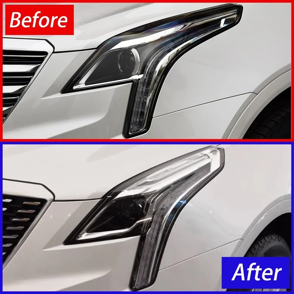 Upgrade Car Front Lamps Accessories For Cadillac XT5 2016-2019 LED Auto Headlights Projector Lens Plug and Play Assembly