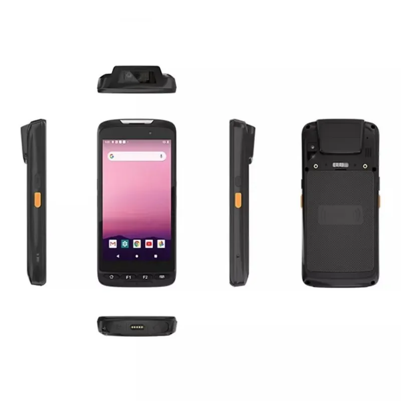 5inch Industrial Pda 1d 2d Barcode Scanner Pdas Rug Handheld Pistol Grip Android Data Collector Terminal