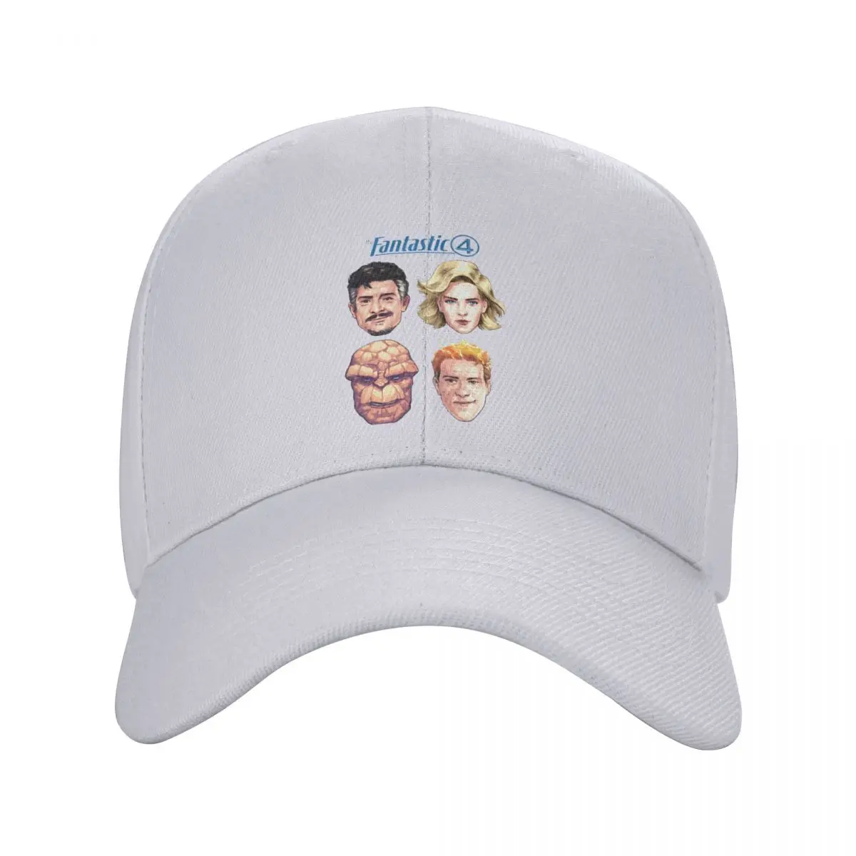 

The Fantastic Four First Steps Movie Baseball Cap Unisex Fitted Sun Caps Dad Hat Adjustable Polyester Sun Hats Summer Cap