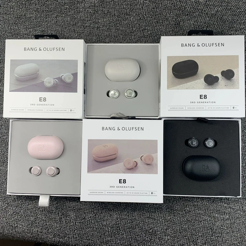 B&O Beoplay E8 3.0 TWS True Wireless Bluetooth Earphones Wireless Earbuds Subwoofer Noise-canceling BluetoothHeadphones