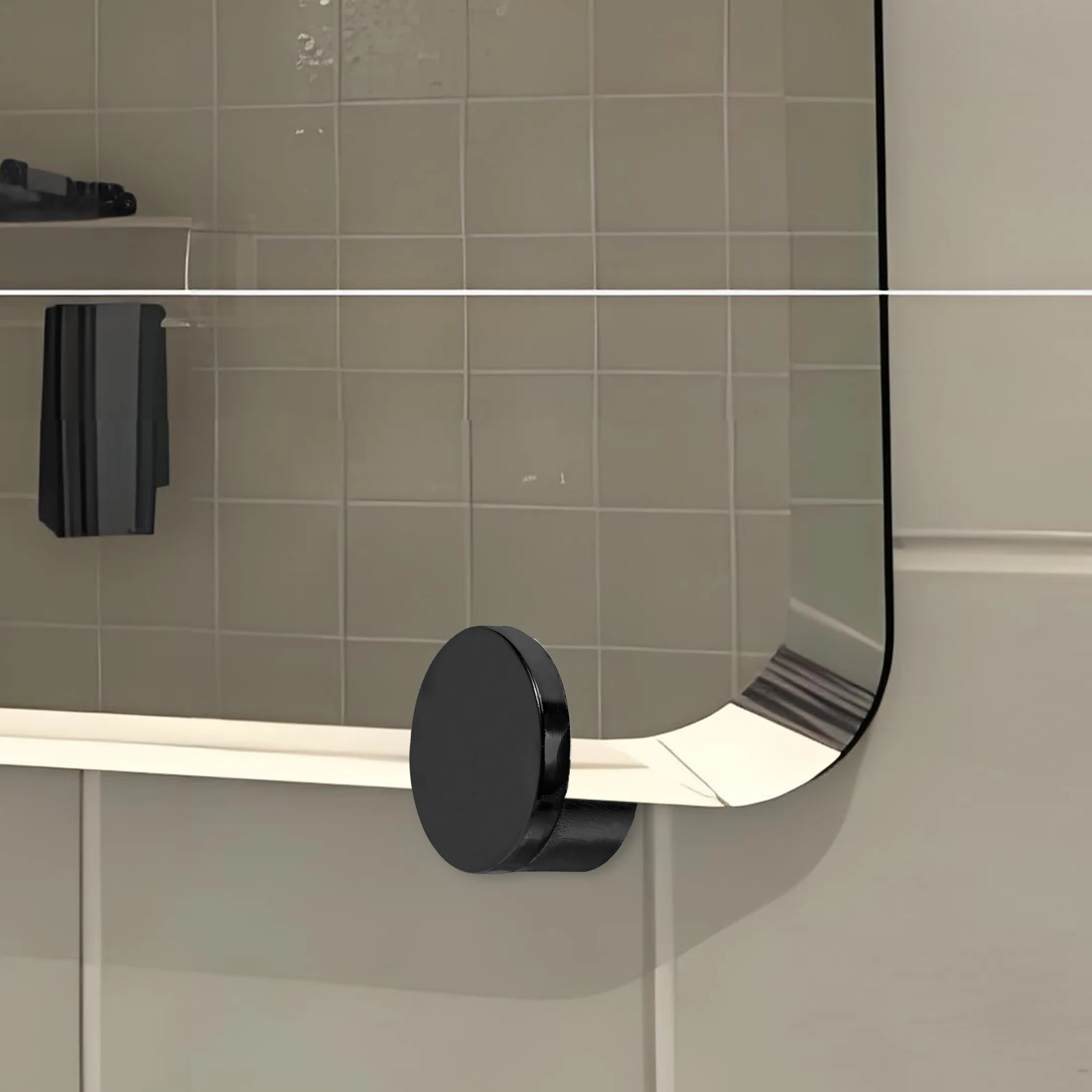 

8 Pcs Glass Clip Clamp Mounting Clips Bathroom Shower Mirror Support Shelf Bracket Holder