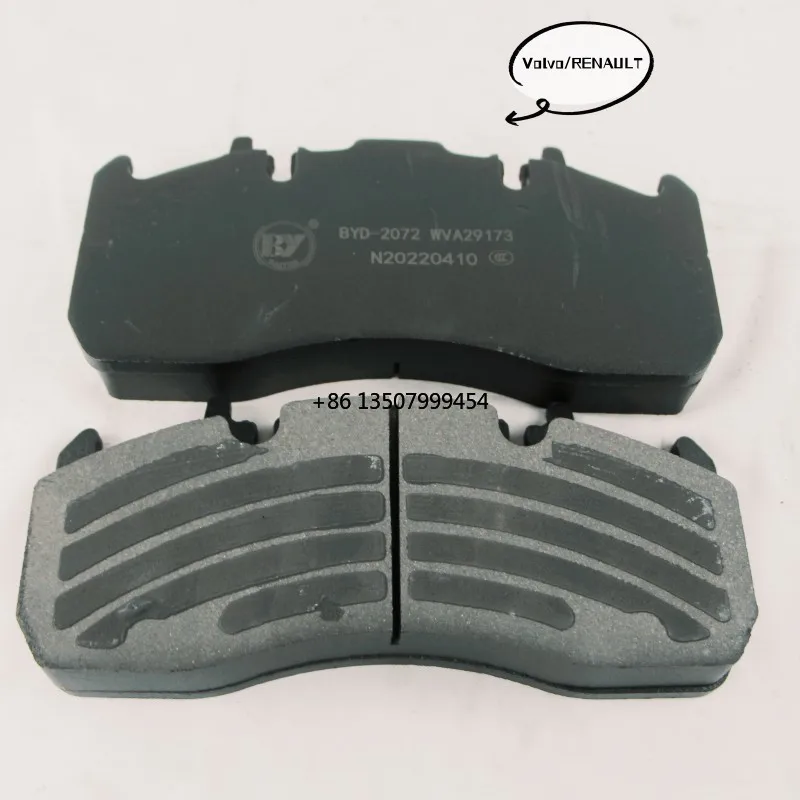 

Golden Factory Sample Meritor Brake Pads 29203 29173 29203 298228080 for FL HEAVY DUTY TRUCK New Brakes Pads Free Sample