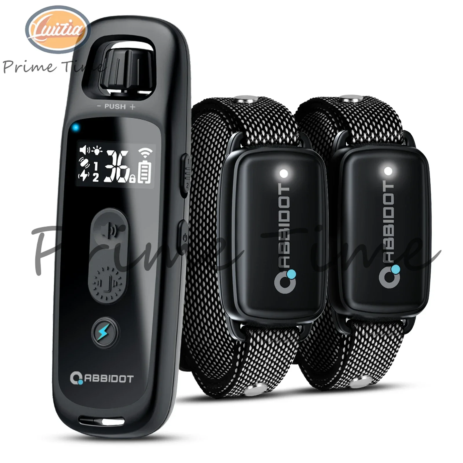 

ABBIDOT T30 Dog Training Collar Electric Shock Strap for Large Dogs 3000ft 900m Canine Equipment Supplies No Bark Accessories