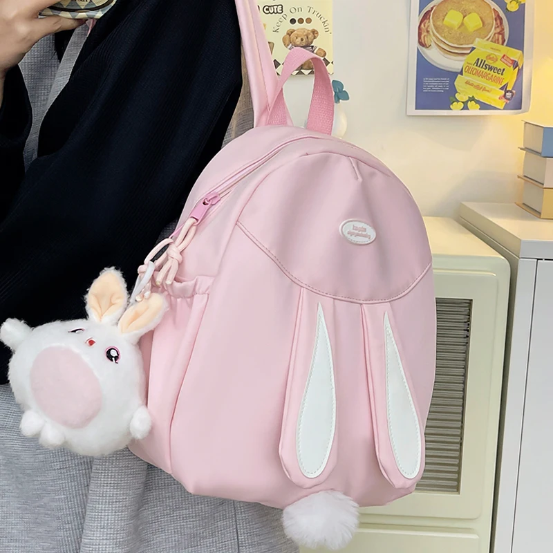 

Cute Girls Spring Outing Double Shoulder Backpack Lightweight Waterproof Travel Bag for Children's Outdoor Touring And Trips