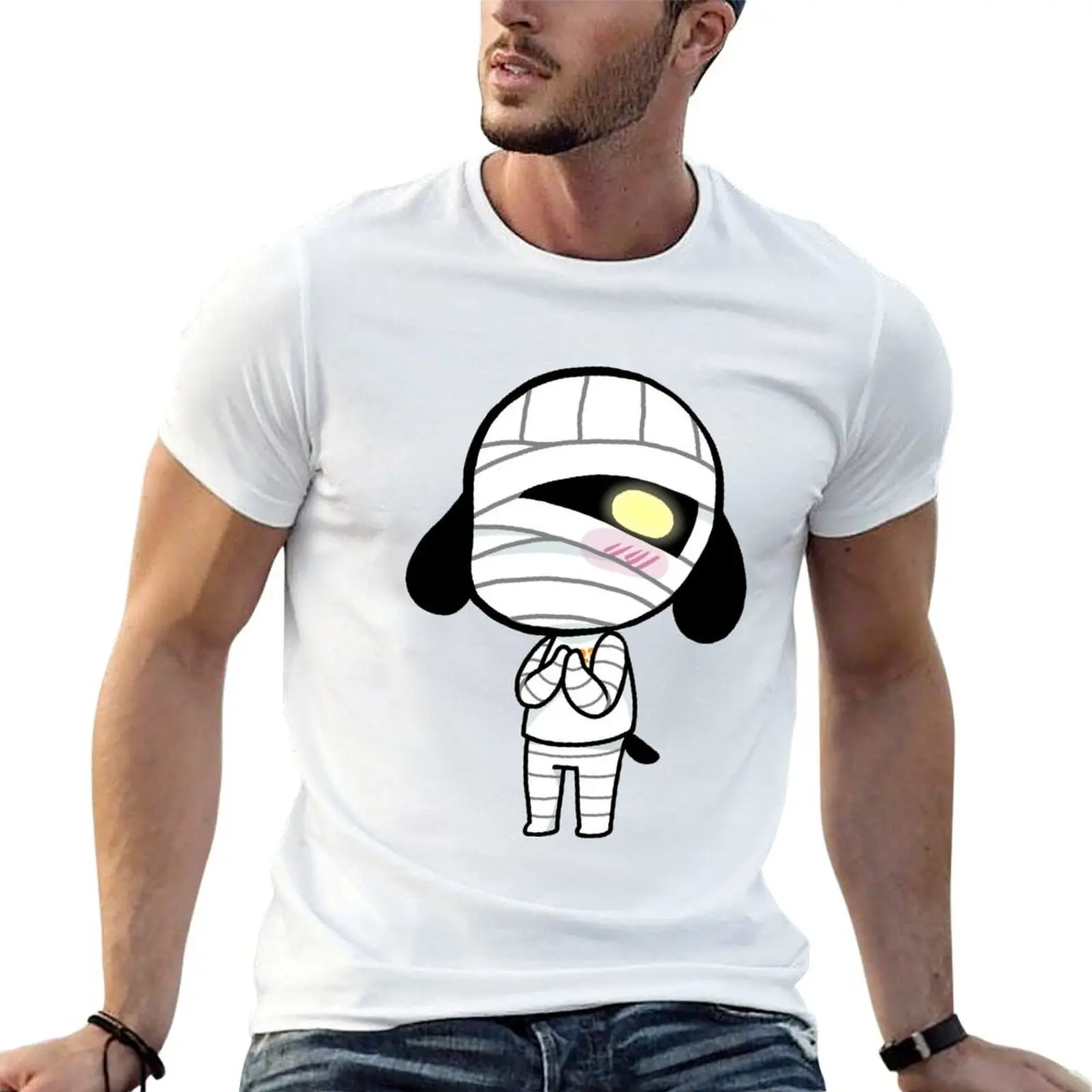 Lucky blush T-Shirt anime shirt new edition vintage t shirt men