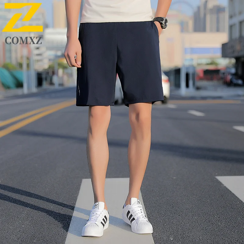

Men's Ice Silk Shorts Fashionable Simple Gym Slow Running Sweat Absorbing Drawstring Casual Shorts Men's Sports Shorts 9XL 10XL