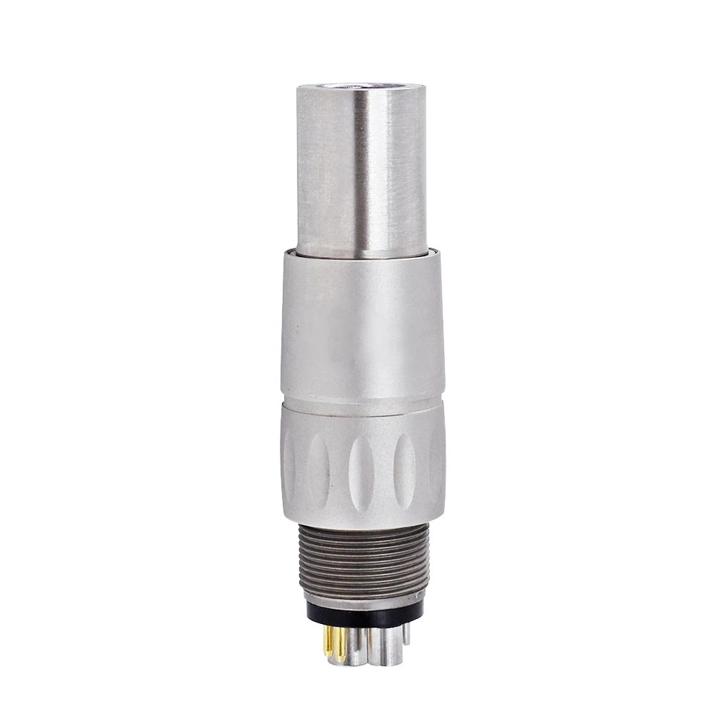 Compatible NSk Quick Coupler Dental 2/4/6Hole Fiber optic Quick Coupler Swivel Coupling with LED